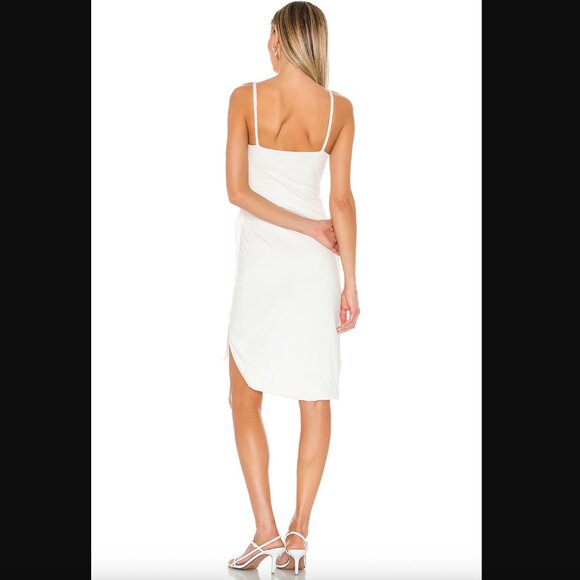 NEW Lovers and Friends Arlo Midi Dress White Size S - Picture 3 of 11